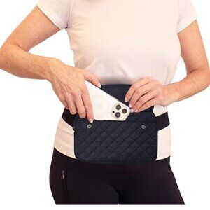 MYTAGALONGS East West Belt Bag Quilt Black